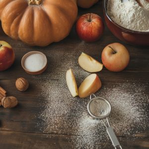 CIAMBELLA DI ZUCCA E MELE