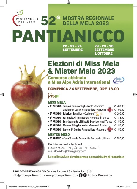 Elezioni di Miss Mela & Mister Melo 2023